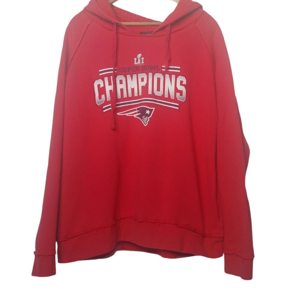 New England Patriots Super Bowl Champions NFL Team Apparel Womens XL Sweatshirt